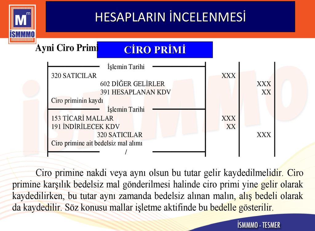 LETMELERDE VERG USUL NCELEMELER VE MUHASEBE UYGULAMALARI